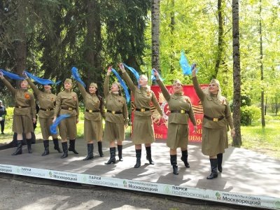 "Подвиг. Память. Победа" - областное праздничное мероприятие в парках Воскресенска