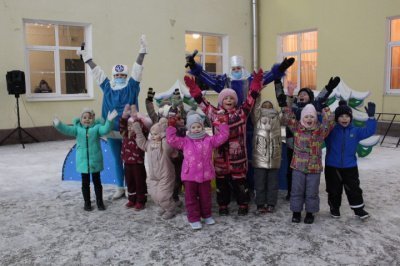 Праздник рукавички