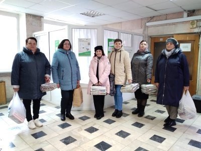 Участие сотрудников Воскресенской библиотечной системы во Всероссийской акции по сбору макулатуры