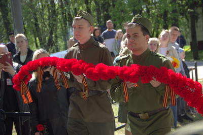 12 тысяч воскресенцев посетили памятные мероприятия, посвященные 80-летию Победы в Великой Отечественной войне