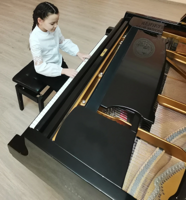 Достижения юной пианистки
