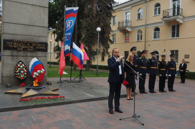 В День памяти и скорби у мемориала «Вечный огонь» прошло памятное мероприятие