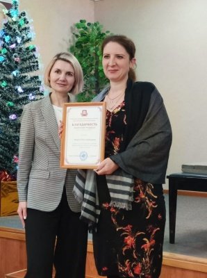 Праздничный вечер в детской школе искусств №5