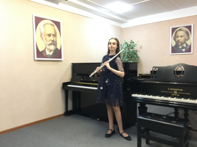 Браво юной флейтистке Дарье Клепаловой!