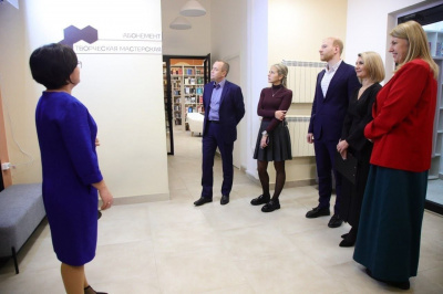 В Воскресенске открылась после ремонта и модернизации Центральная библиотека имени Инны Гофф