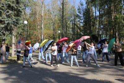 "Поющие под дождем" в парках Воскресенска
