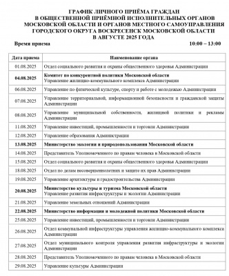 Вниманию жителей! 