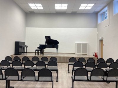 Завершен капитальный ремонт концертного зала ДМШ №2