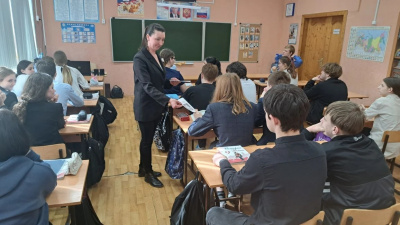 Профилактическая беседа для старшеклассников была посвящена пагубному влиянию наркотических веществ на организм человека