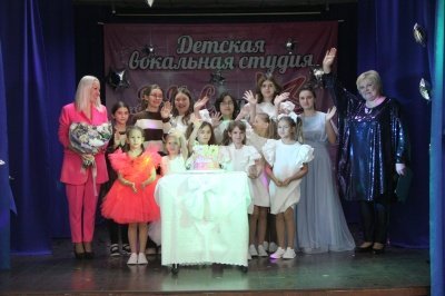 Детская вокальная студия "Домисольки" отметила 10-летие