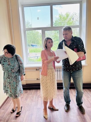 Завершаются ремонтные работы в библиотеке п. Фосфоритный