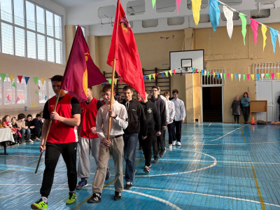 Спортивные школьные состязания ко Дню защитника Отечества