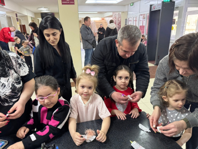 Мастер-класс для детей, приуроченный к великому празднику Благовещения Мастер-класс для детей, приуроченный к великому празднику Благовещения